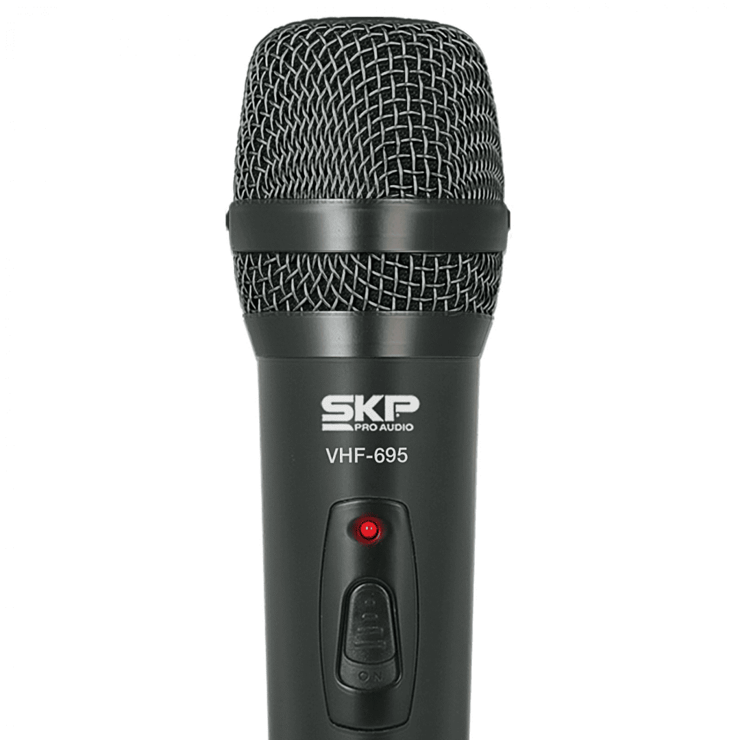 SKP VHF-695 - Serie Pro Micrófono Inalámbrico de mano - Imagen 2