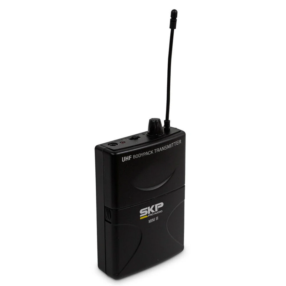 MICROFONO INALAMBRICO DE SOLAPA SKP MINI III - Imagen 3
